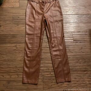Jason Wu Womens Faux Leather Pants Size L